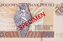 "Orzeł w trumnie" na banknocie 200 zł. Spiskowa teoria powraca