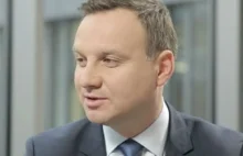 Andrzej Duda: CBOS to rządowa sondażownia