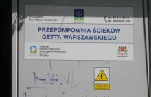 "Przepompownia ścieków Getta Warszawskiego"