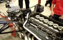 Vintage F1 Ferrari engine sound