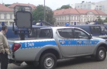 Nowa technologia LRAD na ulicach Warszawy