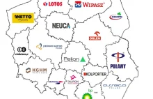 Największa firma w każdym polskim województwie [Mapa]