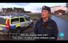 Szwedzki policjant: Obrzucają nas kamieniami, rzucają granaty ręczne na patrole
