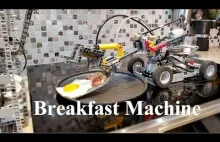 Maszyna z klocków Lego, która przyniesie ci jajka na bekonie