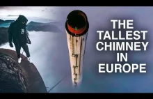 Wspinaczka na najwyższy komin w europie (360m)
