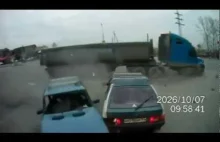 Kompilacja wypadków samochodowych z Rosji