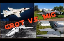 TS-16 Grot vs MiG-19, MiG-21, MiG-23 i MiG-25 [Zabytki Nieba]