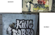 StreetArt'owa wojna - Banksy vs Robbo