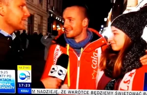 "Często kłamiecie, niestety". TVN nie ma szczęścia do wypowiedzi kibiców...