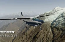 Cessna nad Himalajami - symulacja lotu