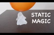 7 awesome STATIC balloon tricks! Home experiment. STATIC MAGIC