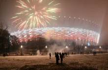 Gigantyczny pokaz fajerwerków przy Stadionie Narodowym. Impreza ma trwać...