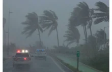 Przerażający dźwięk podczas huraganu Irma