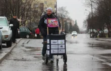 Na piechotę do Watykanu: Adam Uliczny ruszył w drogę