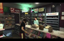 Kobieta przerywa napad na sklep w GTA V