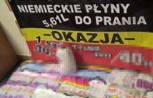 Podrabiali proszek do prania i płyn do naczyń, zarobili na tym ok. miliona zł.