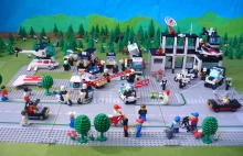 Zestawy policyjne LEGO lat 80tych