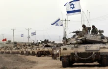 Izrael gotowy do inwazji. Pancerne kolumny czekają na rozkaz.