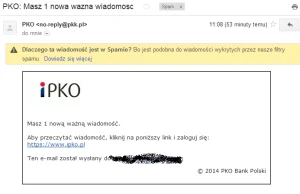 Phishing w iPKO