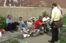 Bezdomni Polacy w Nowy Jorku