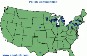 Czy wiecie, że są w USA miasta, w których ponad połowa mieszkańców to Polacy?