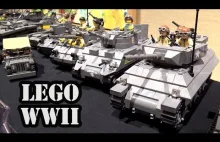 LEGO kolekcja pojazdów z czasów II WŚ