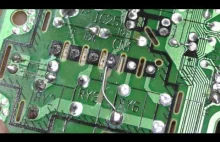 Mikrofalówka Panasonic zniszczona po przepaleniu żarówki