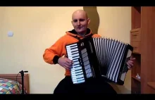 Przez twe oczy zielone Akcent cover akordeon accordion