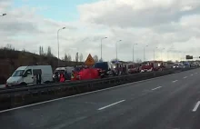 Wypadek na A4 w Gliwicach: Zginęła jedna osoba. Zderzyło się 5 aut