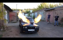 BMW wersja rosyjska, czyli napędzana silnikiem turbowałowym.