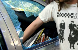Hero Breaks Car Window to Save Vinyl Records on Hot Day