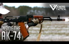 AK 74 - Wnętrze podczas działania w slow motion.