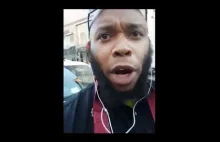 Muzułmanin ma pretensje do policji że się na niego gapi