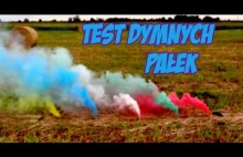 Test Pał dymnych Color Smoke
