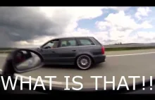 Porsche 911 vs 600-konne Audi RS4 ( ͡° ͜ʖ ͡°)
