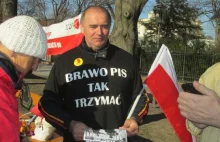 Pan Poziomka. To protest samotny, naprawdę społeczny, przeciwko protestowi...