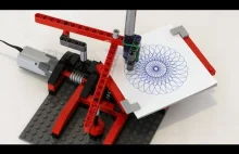Automatyczny spirograf z klocków LEGO