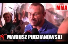 Mariusz Pudzianowski o walce z Pawłem Nastulą na KSW 29