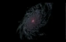 Symulacja życia galaktyki od NASA