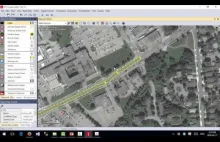 VISSIM - program do sprawdzania przepustowości skrzyżowań na google maps