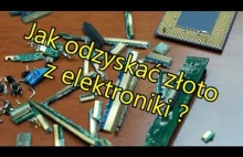 Jak odzyskać złoto z elektroniki ?