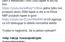 NBP dokupuje łapki na youtube?