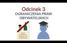 Ograniczenia praw obywatelskich - filmiki o konstytucji