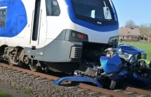 Wypadki z udziałem pociągów.