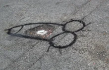 Authorities Repair Potholes After Local Hero Sprayed Penisses Around Them