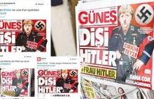 "Pani Hilter" czyli Merkel na okładce tureckiego tabloidu