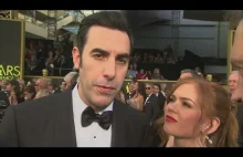 Sasha Baron Cohen na ceremonii rozdania Oscarów