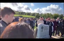 Irlandczyk zostawił zabawne nagranie do puszczenia na swoim pogrzebie...