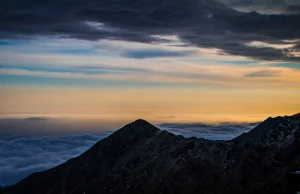 Tatry - wschód widziany z Zawratu