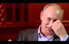 Putin śmieje się z głupoty dziennikarza. Idzie wojna?